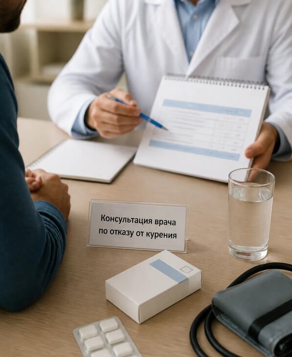 Консультация врача по отказу от курения для взрослых в Апшеронске